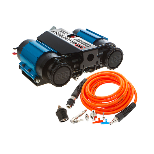 High Output Twin Air Compressor (12v) & Tyre Inflation Kit