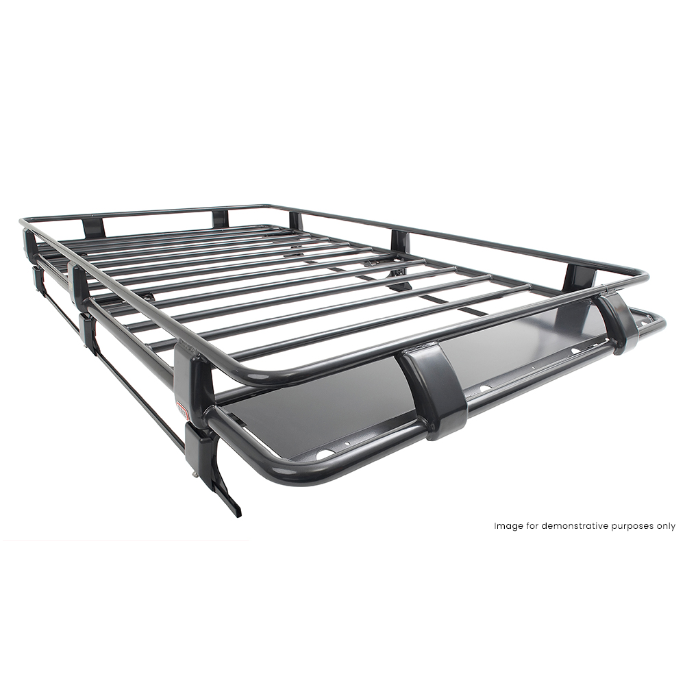 Deluxe Steel Roof Rack - 1850 x 1350mm - Land Rover Defender 90