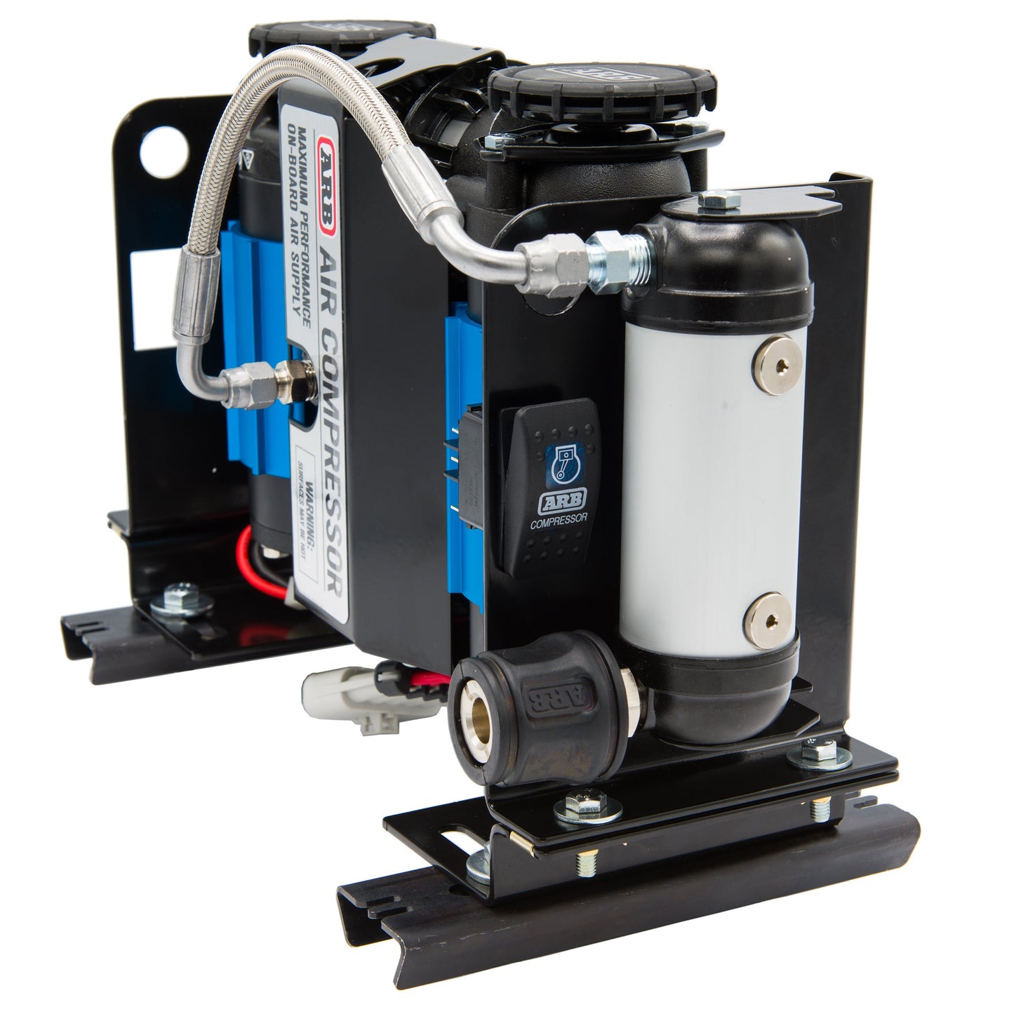 High Output Twin Air Compressor (12v) & Mounting Kit