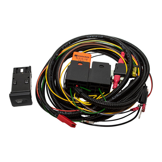 Defender (87-16) Heated Windscreen with Land Rover Switch Kit