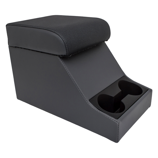 Defender (87-06) & Series III 'Chubby' Cubby Box Armrest (Vinyl Twill/Grey)
