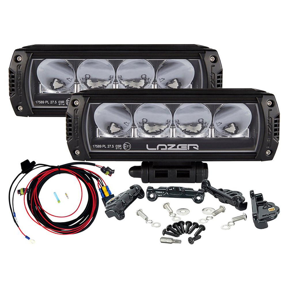 Defender 2020 Triple-R 750 LED Grille Integrated Spotlight Kit