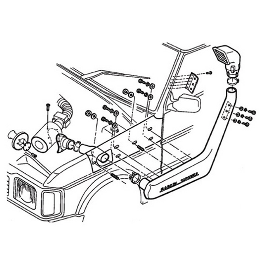 Raised Air Intake V8