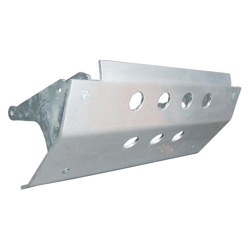 YRM119A - YRM 6mm Aluminium Steering/Sump Guard, 5mm Hot Dipped Galvanised Brackets Fits Land Rover Defender By Yrm Metal YRM119A - YRM 6mm Aluminium Steering/Sump Guard, 5mm Hot Dipped Galvanised Brackets Fits Land Rover Defender By Yrm Metal