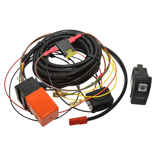 Defender (87-16) Heated Windscreen with Carling Contura Switch Kit