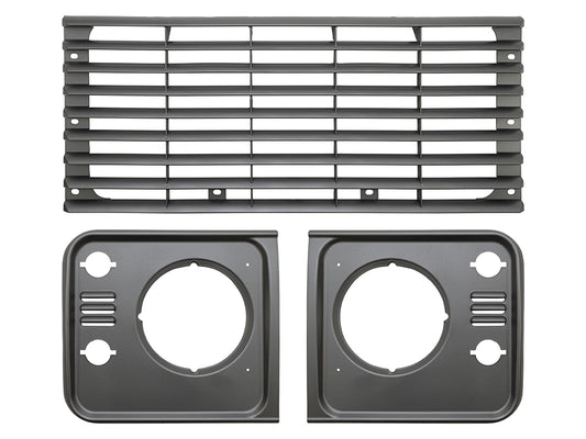 Grille & Headlight Surround Set (Brunel Grey)