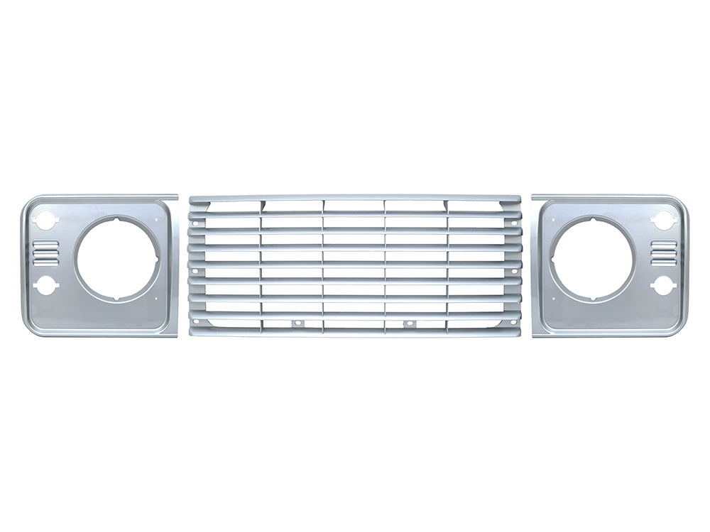 Grille & Headlight Surround Set (Indus Silver)