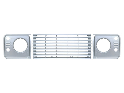 Grille & Headlight Surround Set (Indus Silver)