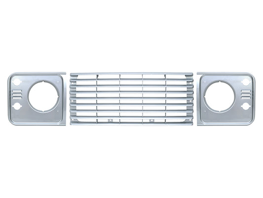 Grille & Headlight Surround Set (Indus Silver)