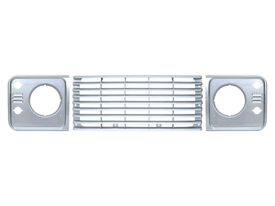 Grille & Headlight Surround Set (Indus Silver)
