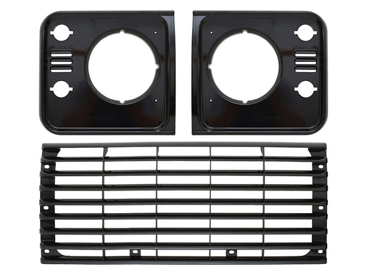 Grille & Headlight Surround Set (Santorini Black)