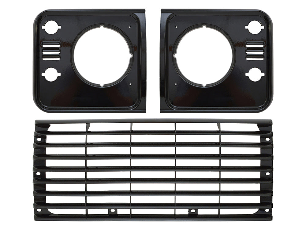 Grille & Headlight Surround Set (Santorini Black)