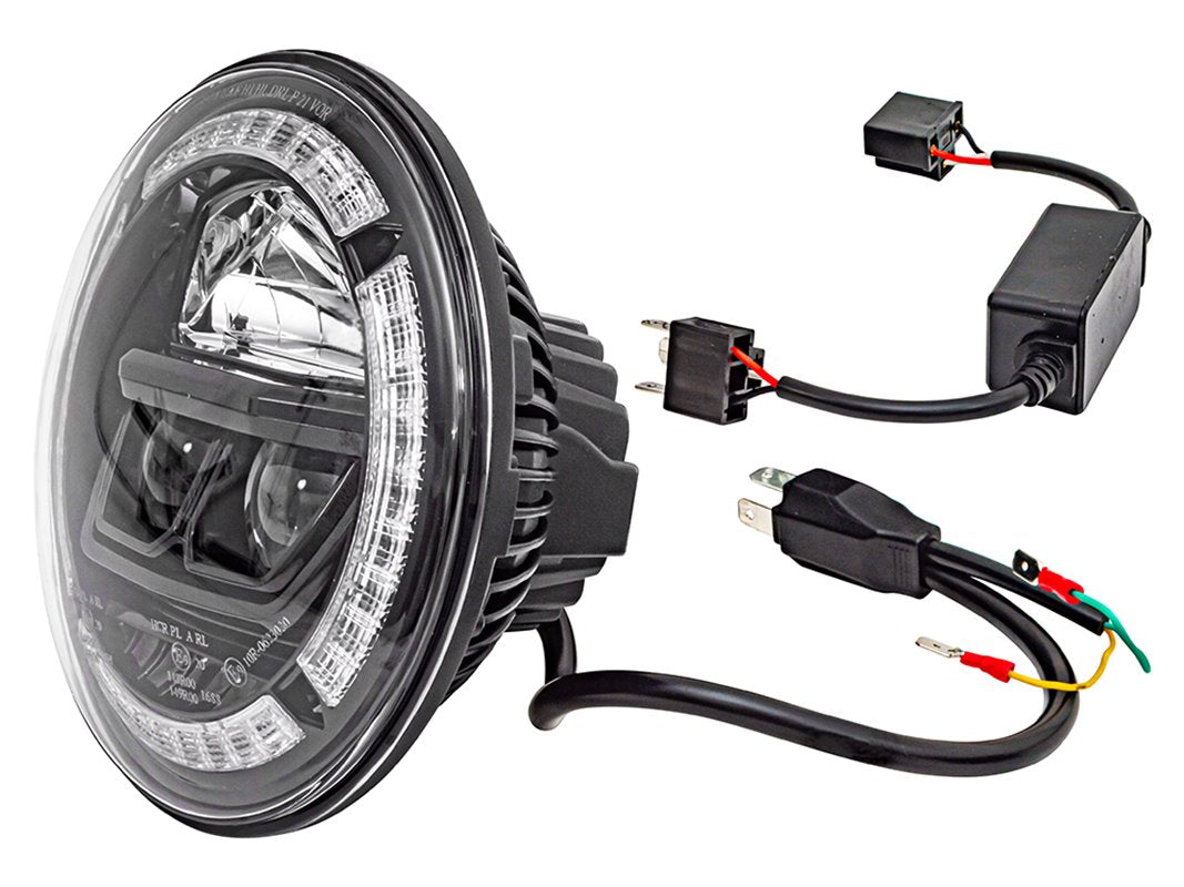 Lynx Halo - LED Sealed Beam Headlights [RHD | Pair]