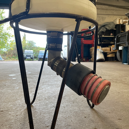 Premier FIA Approved 20L Refuelling Bottle 2 Inch Bore Motorsport Bladder Stand