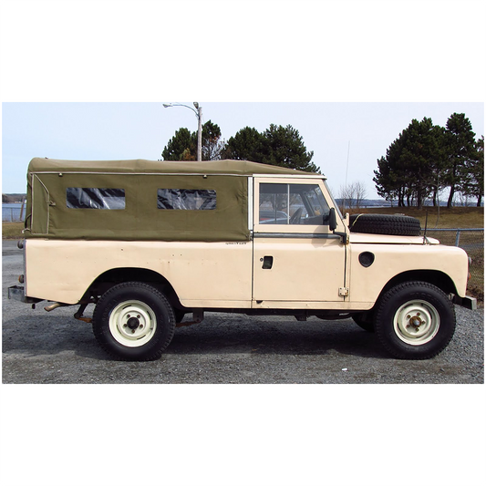 Series LWB Full Hood With Windows (Khaki)