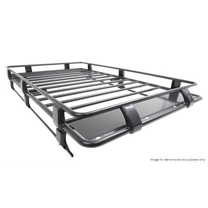 Deluxe Steel Roof Rack - 1250 x 1120mm - Toyota Hilux 2005-2015