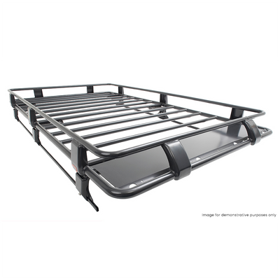 Deluxe Steel Roof Rack - 1850 x 1350mm - Land Rover Defender 110 Dual Cab & Station Wagon