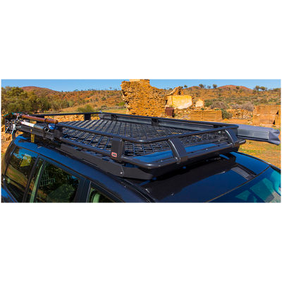 Deluxe Steel Roof Rack [Mesh Floor] - 1100 x 1350mm - Land Rover Discovery 1 & 2