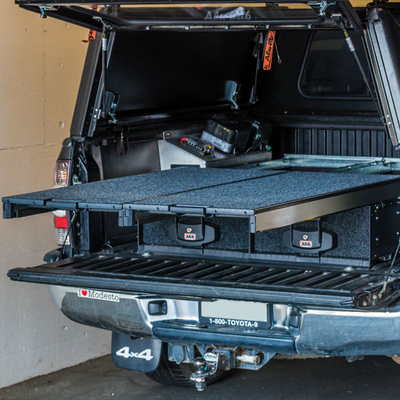 Ford Ranger (11-19) Dual Cab Roller Drawer Kit w/ Roll Floors