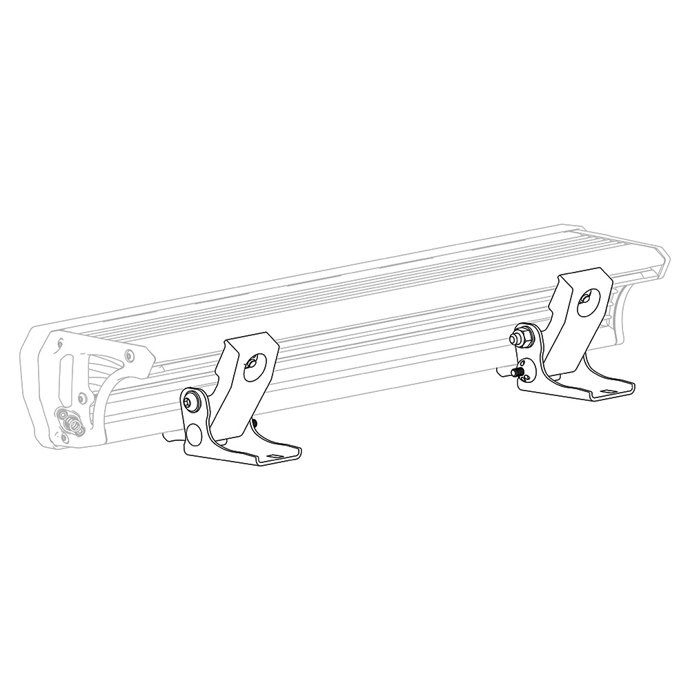 Intensity LED Light Bar Mounting Kit - Pedestal