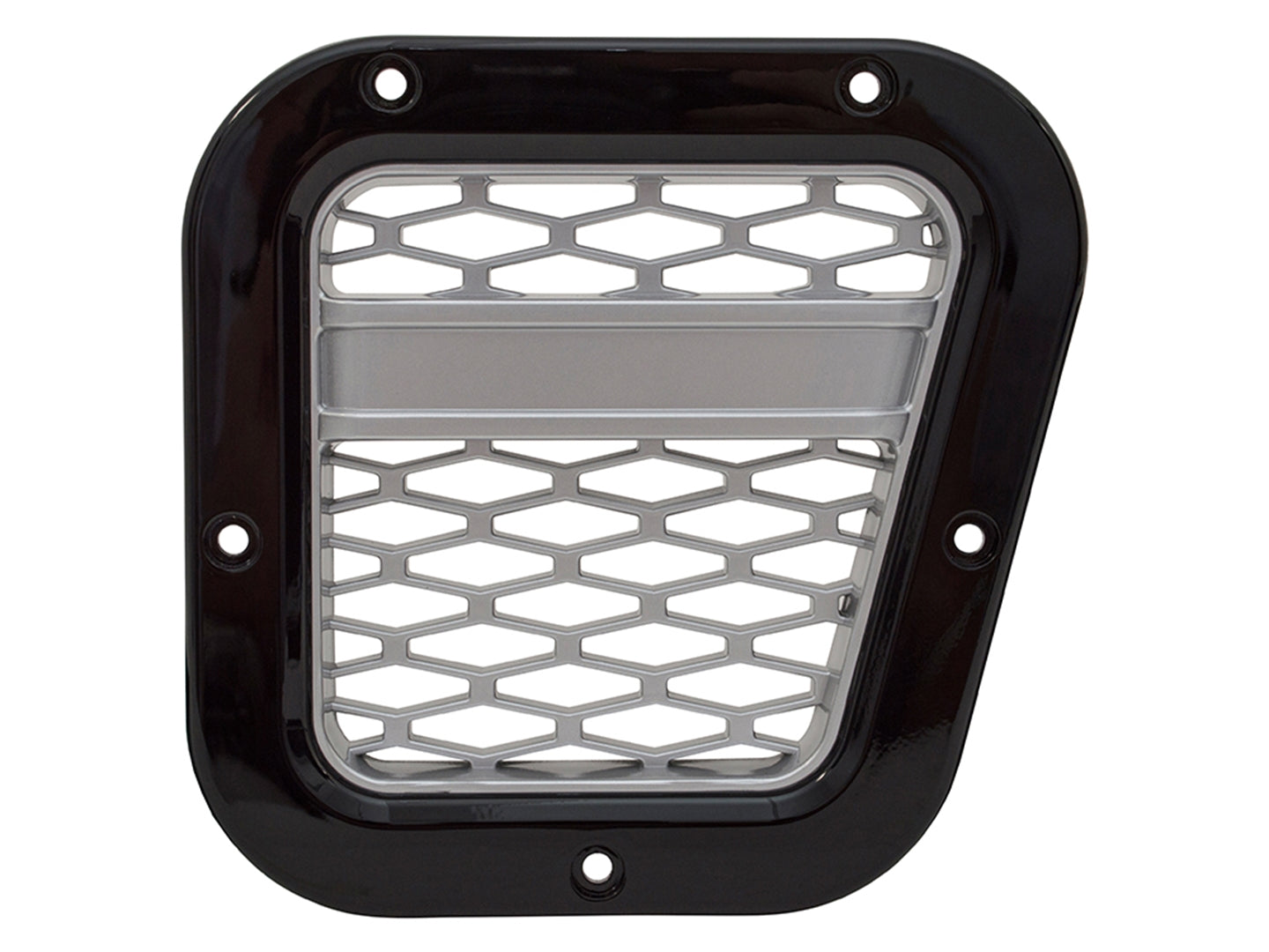 Defender 87-16 Side Air Intake Grilles [Black|Silver]