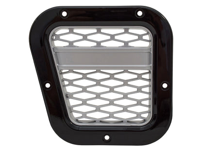 Defender 87-16 Side Air Intake Grilles [Black|Silver]