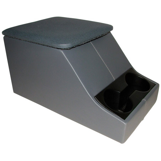 Defender (87-06) & Series III Cubby Box Armrest (Vinyl Twill/Grey)