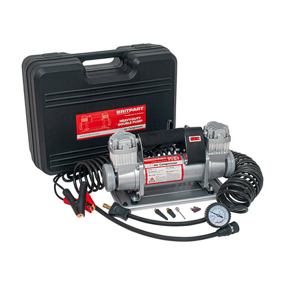 Double Portable Air Compressor (12v)