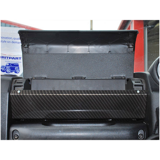Defender (07-16) Glove Box [Carbon Fibre]