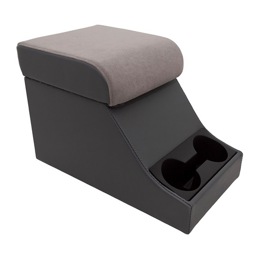 Defender (87-06) & Series III 'Chubby' Cubby Box Armrest (Light Grey/Dark Grey)