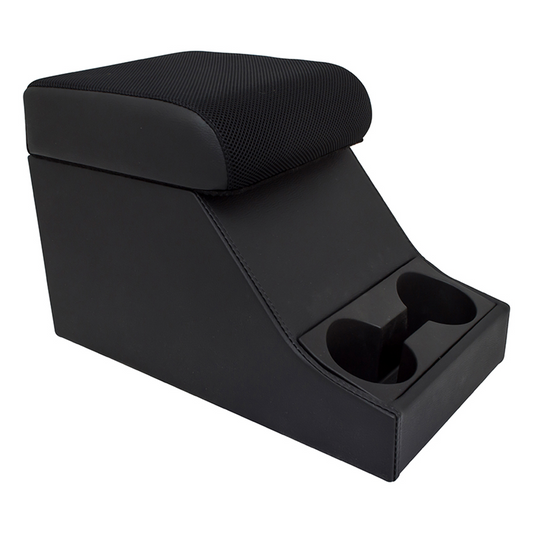 Defender (87-06) & Series III 'Chubby' Cubby Box Armrest (Black Mesh/Black)