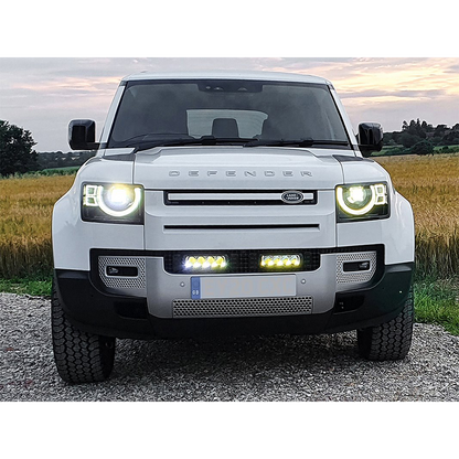 Defender 2020 Triple-R 750 LED Grille Integrated Spotlight Kit