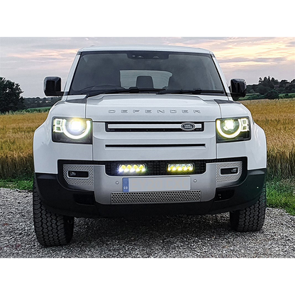 Defender 2020 Triple-R 750 LED Grille Integrated Spotlight Kit