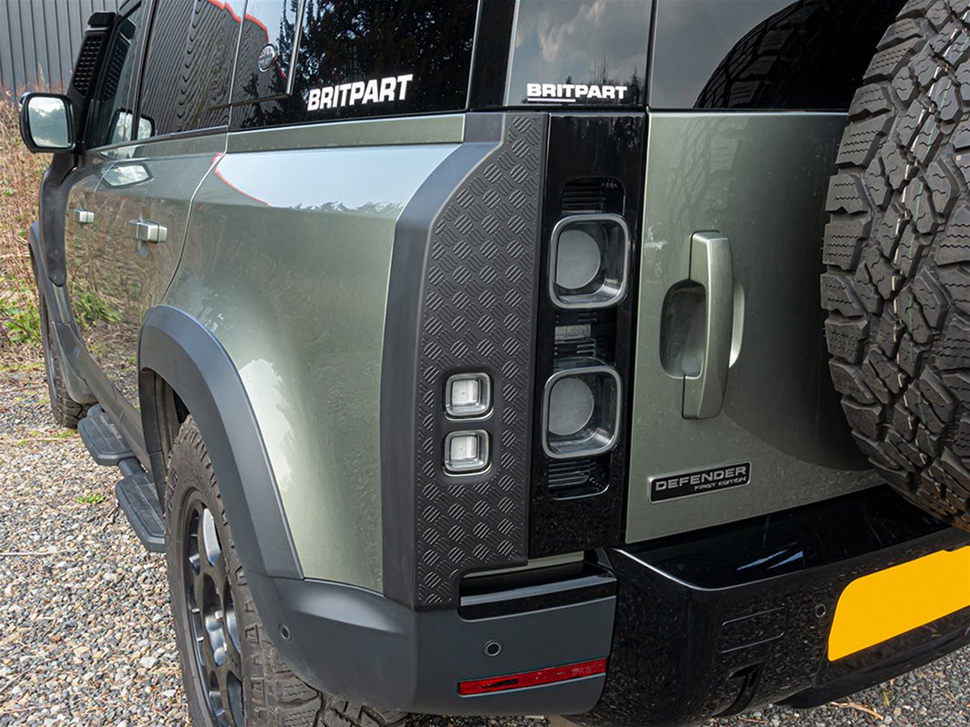 2020 Defender Rear Light Trim Kit [Dark Grey]