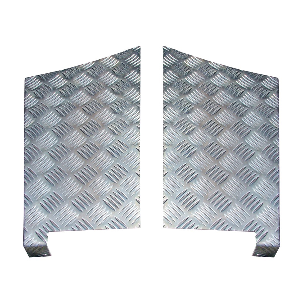 Defender 110 (87-16) Rear Wing Chequer Plate [Aluminium]
