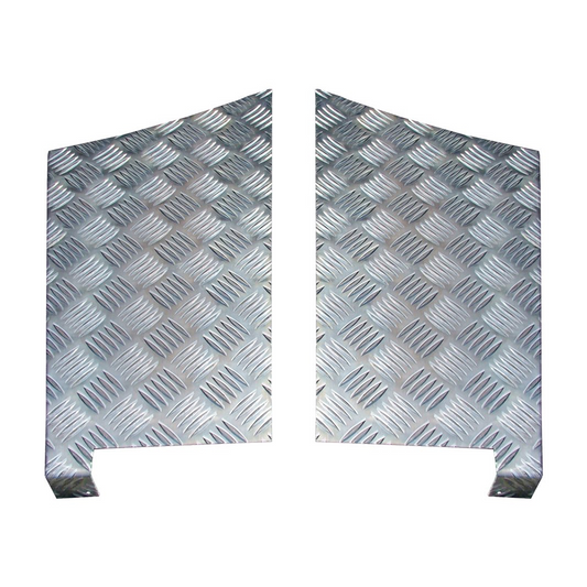 Defender 110 (87-16) Rear Wing Chequer Plate [Aluminium]