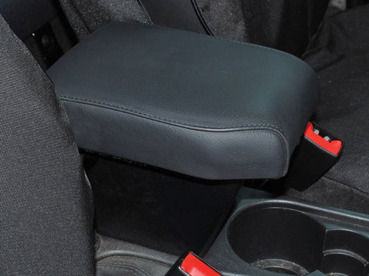 Freelander 2 (06-12) Cubby Box Armrest [Black Real Leather]