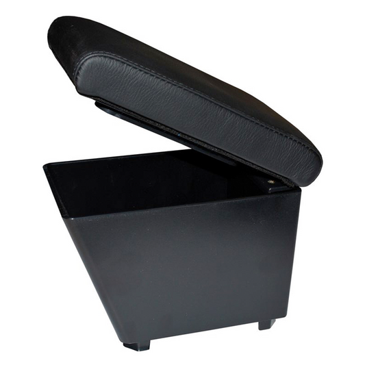Freelander 2 (06-12) Cubby Box Armrest [Black Real Leather]