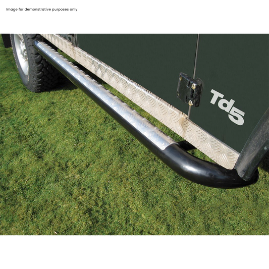 Defender 110 (87-16) Side Steps [Black|Chequer]