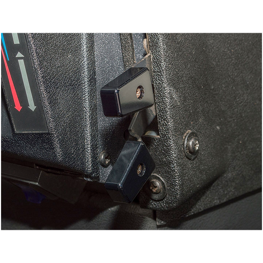 Defender (87-06) Heater Lever Knobs [Black]
