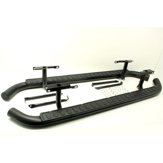 Defender 110 (03-16) Side Steps [Black|Black]