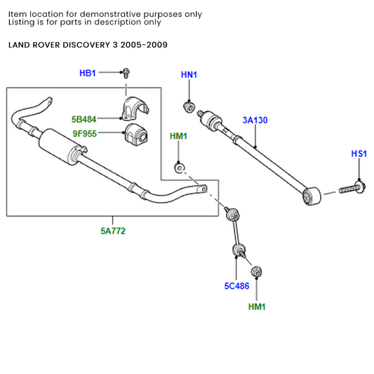 Spindle Rod Toe Link
