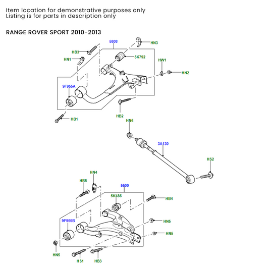 Spindle Rod Toe Link
