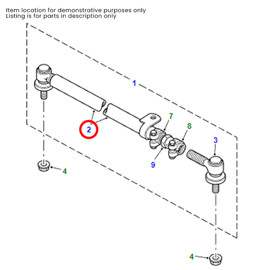 Range Rover P38 (94-02) Drag Link [Inc Ball Joint]