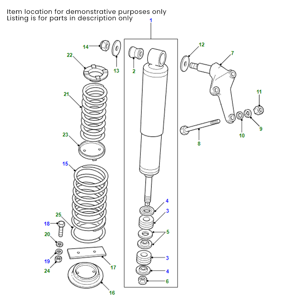 Defender 110 (87-06) Rear Shock Absorber
