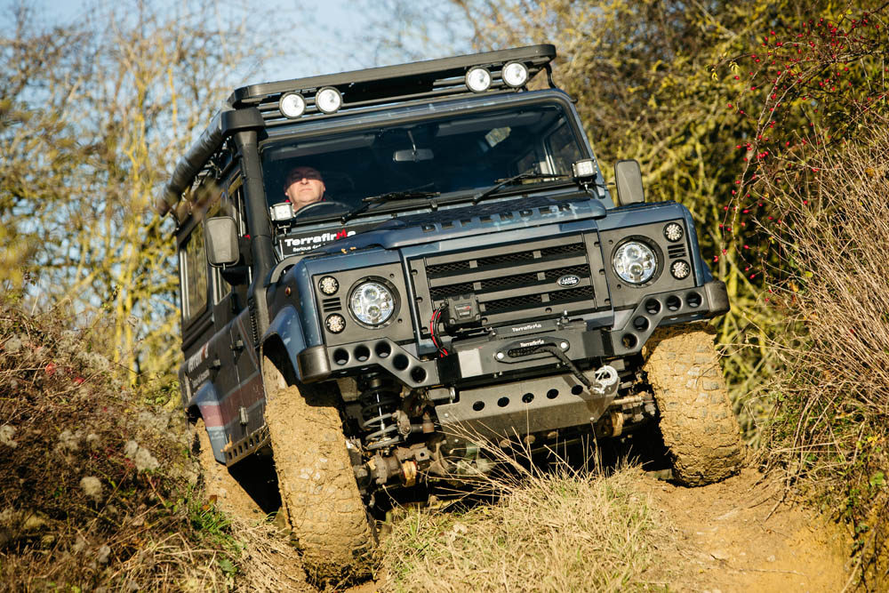 Defender (87-16) Alloy Steering Guard