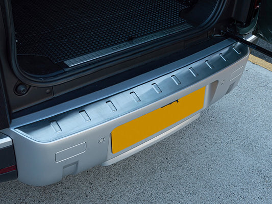 2020 Defender Rear Scuff Plate [Stainless Steel]