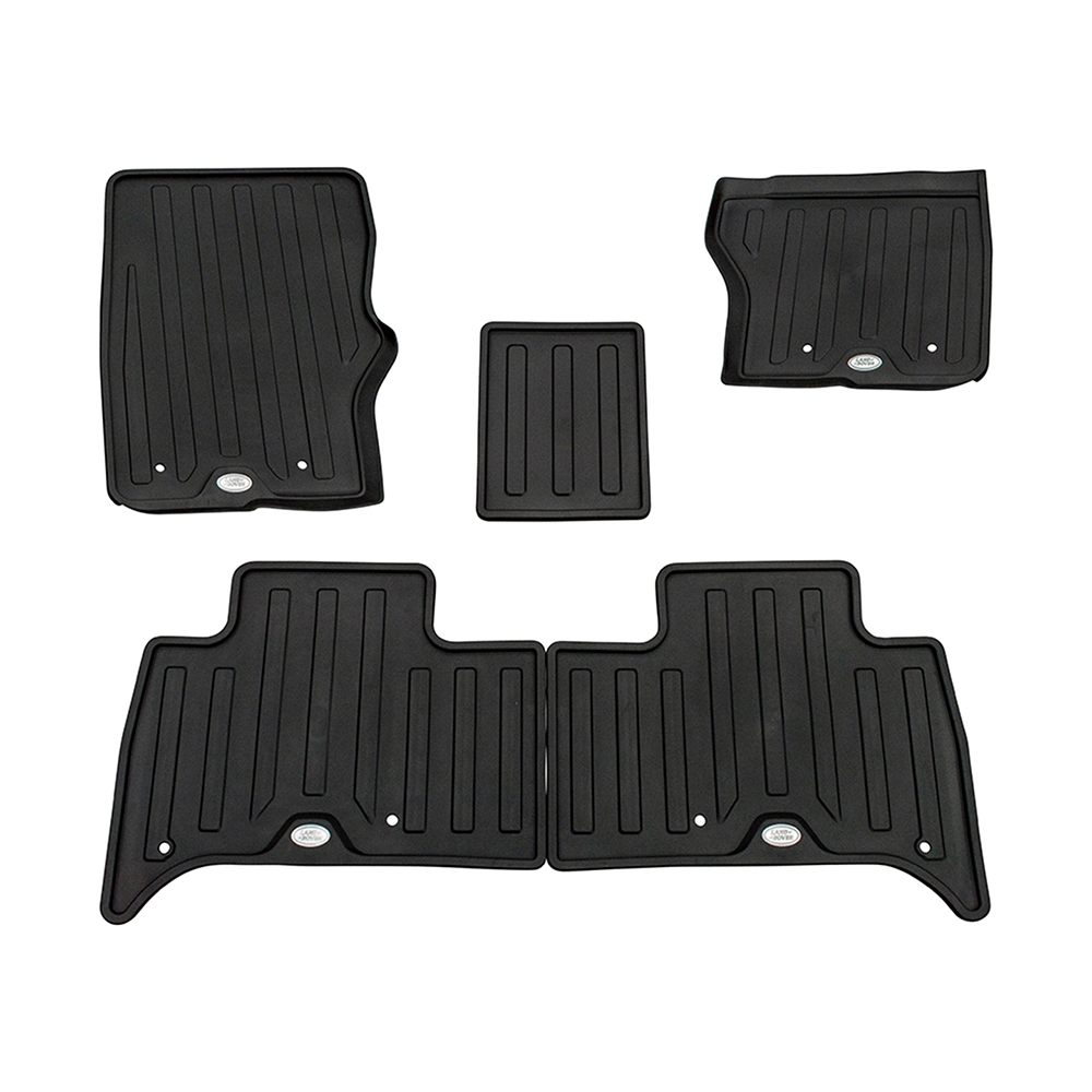 Discovery 5 (17-on) Rubber Mats [Ebony]