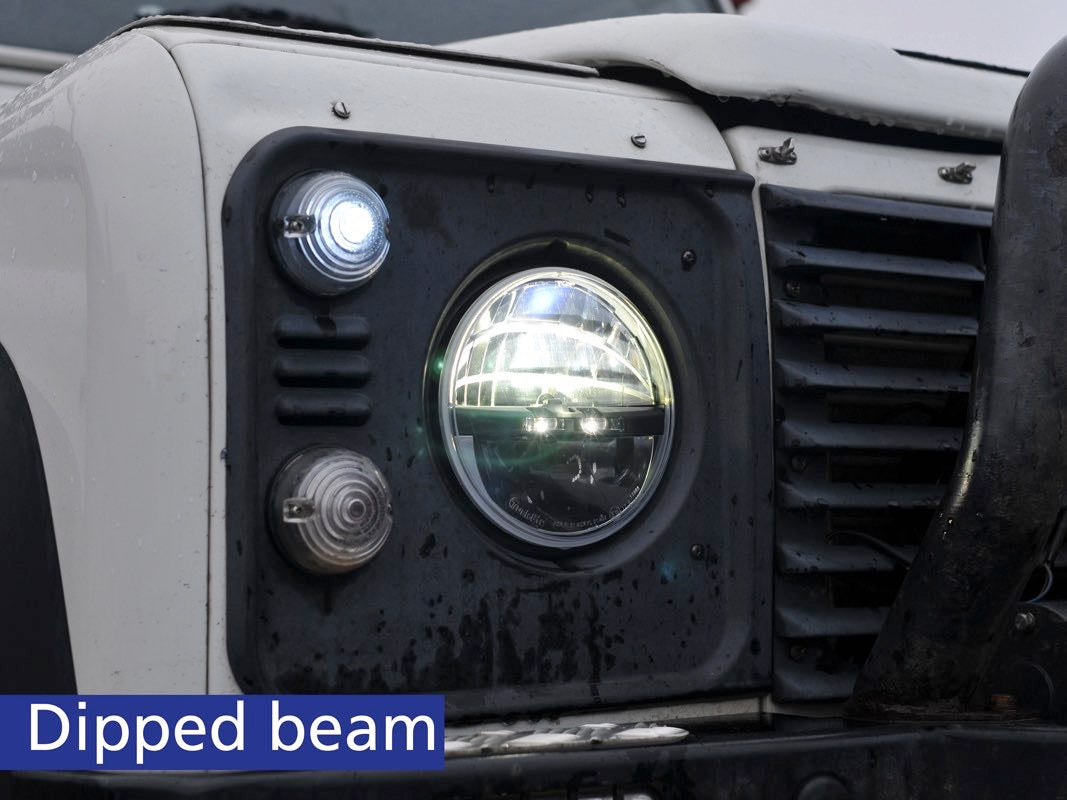 Series Land Rover LED Headlight Upgrade Kit